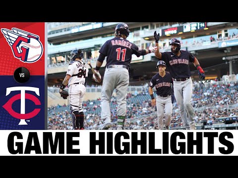 Guardians Vs Twins Game Highlights Mlb Highlights Myblog