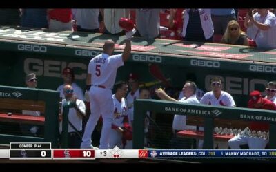 10 from 700!!! Albert Pujols SMASHES grand slam to put him at 690!!