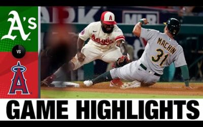 A’s vs. Angels Game Highlights (8/3/22) | MLB Highlights