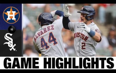 Astros vs. White Sox Game Highlights (8/18/22) | MLB Highlights