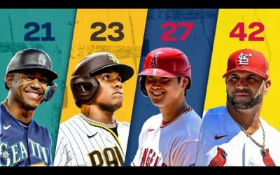 Best player at every age in MLB in 2022! (Shohei Ohtani, Juan Soto and more!)