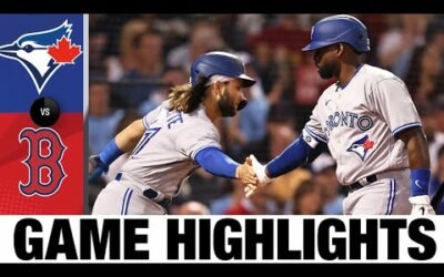 Blue Jays vs. Red Sox Game Highlights (8/23/22) | MLB Highlights