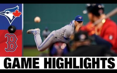 Blue Jays vs. Red Sox Game Highlights (8/24/22) | MLB Highlights