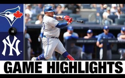 Blue Jays vs. Yankees Game Highlights (8/20/22) | MLB Highlights