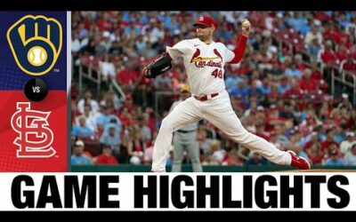 Brewers vs. Cardinals Game Highlights (8/12/22) | MLB Highlights