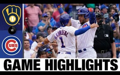 Brewers vs. Cubs Game Highlights (8/20/22) | MLB Highlights