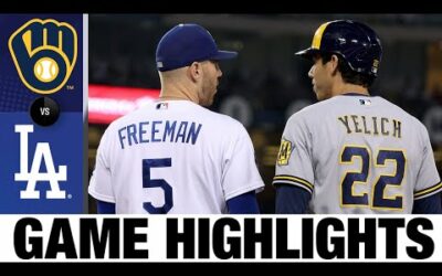 Brewers vs. Dodgers Game Highlights (8/23/22) | MLB Highlights