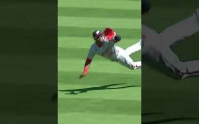 Bro was FLYING!! Victor Robles with the crazy catch