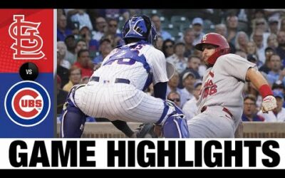 Cardinals vs. Cubs Game 2 Highlights (8/23/22) | MLB Highlights