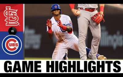 Cardinals vs. Cubs Game Highlights (8/24/22) | MLB Highlights