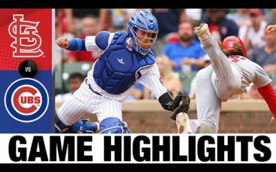 Cardinals vs. Cubs Game Highlights (8/25/22) | MLB Highlights