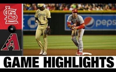 Cardinals vs. D-backs Game Highlights (8/19/22) | MLB Highlights