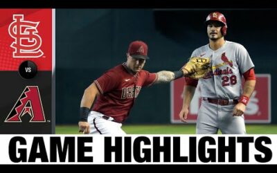 Cardinals vs. D-backs Highlights (8/21/22) | MLB Highlights