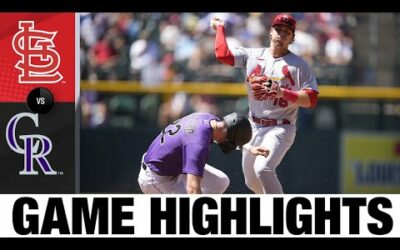 Cardinals vs. Rockies Game Highlights (8/11/22) | MLB Highlights