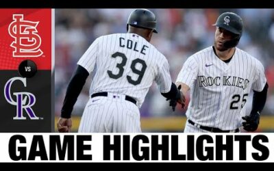 Cardinals vs. Rockies Game Highlights (8/9/22) | MLB Highlights