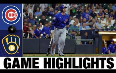 Cubs vs. Brewers Game Highlights (8/26/22) | MLB Highlights