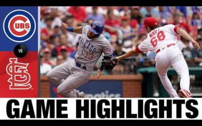 Cubs vs. Cardinals Game 1 Highlights (8/4/22) | MLB Highlights