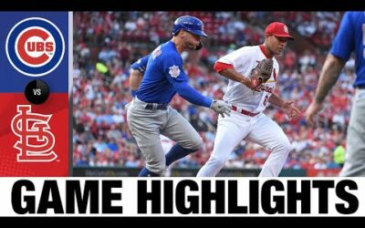 Cubs vs. Cardinals Game 2 Highlights (8/4/22) | MLB Highlights