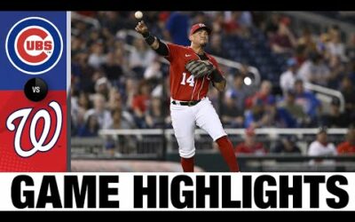 Cubs vs. Nationals Game Highlights (8/16/22) | MLB Highlights