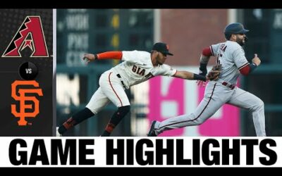 D-backs vs. Giants Game Highlights (8/15/22) | MLB Highlights