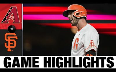 D-backs vs. Giants Game Highlights (8/16/22) | MLB Highlights