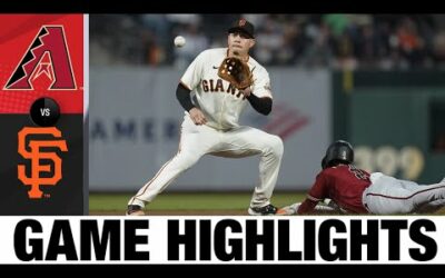 D-backs vs. Giants Game Highlights (8/17/22) | MLB Highlights