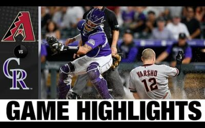 D-backs vs. Rockies Game Highlights (8/13/22) | MLB Highlights