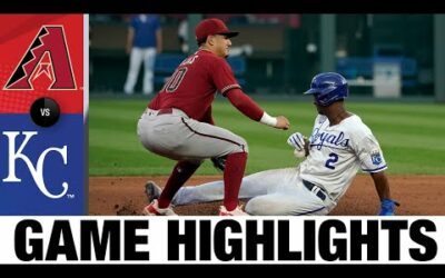 D-backs vs. Royals Game Highlights (8/24/22) | MLB Highlights