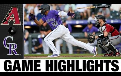 Diamondbacks vs. Rockies Game Highlights (8/12/22) | MLB Highlights