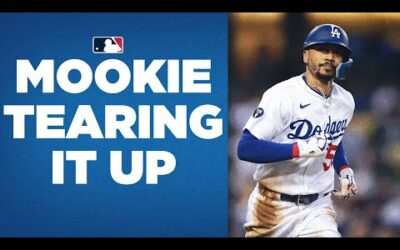 Dodgers are a WAGON and Mookie is driving it!! Mookie Betts is dominating in the 2nd half!