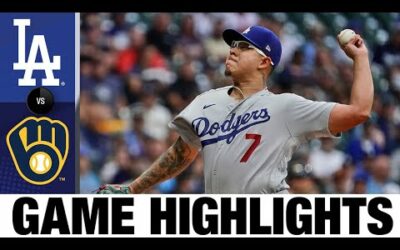 Dodgers vs. Brewers Game Highlights (8/15/22) | MLB Highlights