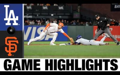 Dodgers vs. Giants Game Highlights (8/2/22) | MLB Highlights