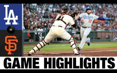 Dodgers vs. Giants Game Highlights (8/3/22) | MLB Highlights