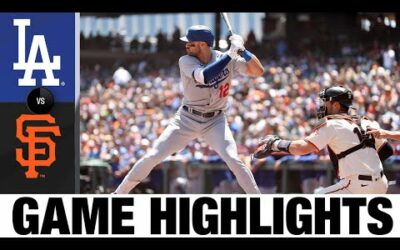 Dodgers vs. Giants Game Highlights (8/4/22) | MLB Highlights