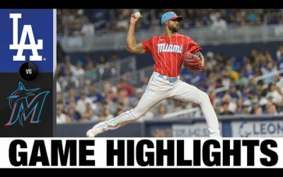 Dodgers vs. Marlins Game Highlights (8/27/22) | MLB Highlights