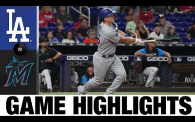 Dodgers vs. Marlins Game Highlights (8/29/22) | MLB Highlights