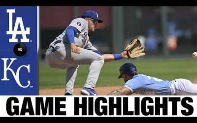 Dodgers vs. Royals Game Highlights (8/14/22) | MLB Highlights