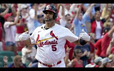 Go off, KING! Albert Pujols homers TWICE in one game!