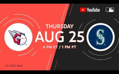 Guardians at Mariners | MLB Game of the Week Live on YouTube