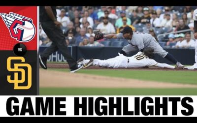 Guardians vs. Padres Game Highlights (8/23/22) | MLB Highlights