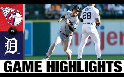 Guardians vs. Tigers Game Highlights (8/10/22) | MLB Highlights