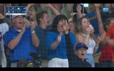 Homer in first career at-bat and family goes crazy!! Mets’ Brett Baty’s epic first home run!