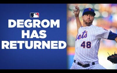 Jacob deGrom is BACK in full force! Two straight deGrominant starts from one of MLB’s best!