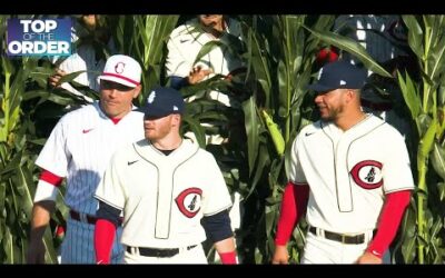 Ken Griffey Jr. and Sr. share a special moment at Field of Dreams, Cubs hold off the Reds