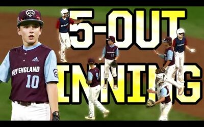 Little League team gets 5-outs in one inning, a breakdown