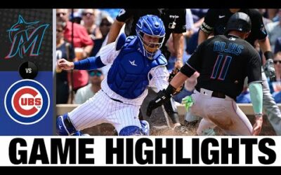 Marlins vs Cubs Game Highlights (8/6/22) | MLB Highlights