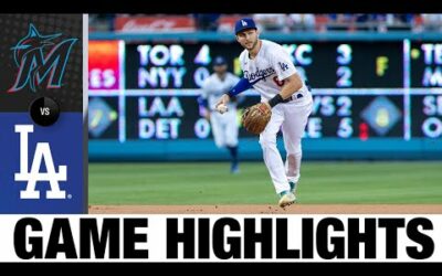 Marlins vs. Dodgers Game Highlights (8/19/22) | MLB Highlights