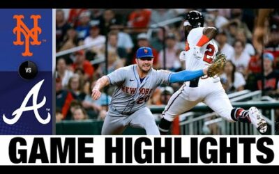 Mets vs. Braves Game Highlights (8/15/22) | MLB Highlights