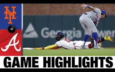 Mets vs. Braves Game Highlights (8/16/22) | MLB Highlights