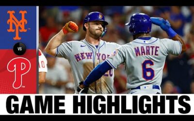 Mets vs. Phillies Game Highlights (8/19/22) | MLB Highlights